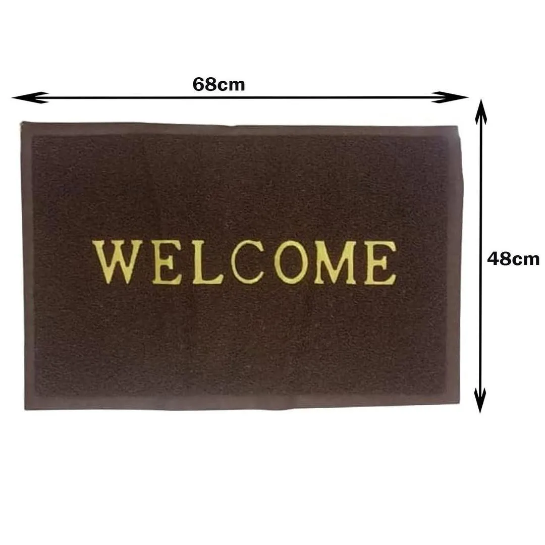 Welcome Door Mat For Home Rubber Mat