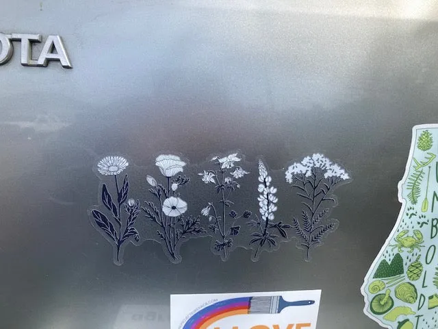 Wildflower Sticker