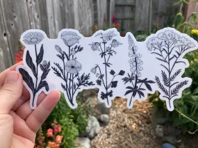 Wildflower Sticker